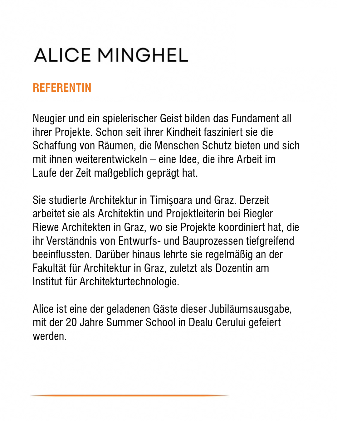 Alice bio