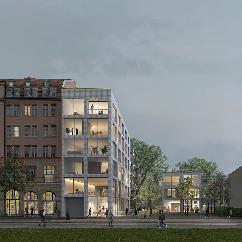 VOLKSHAUSGARTEN - QUARTIER NEUER ARBEIT